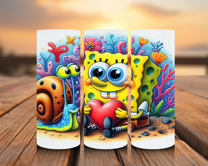 Inspired by Sponge Bob Square Pants Sublimation Prints