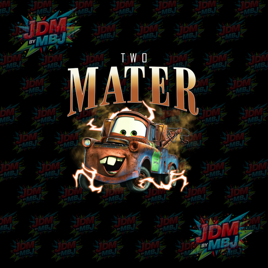 Iron On - Two Mater "Lighting McQueen" DTF 24cm