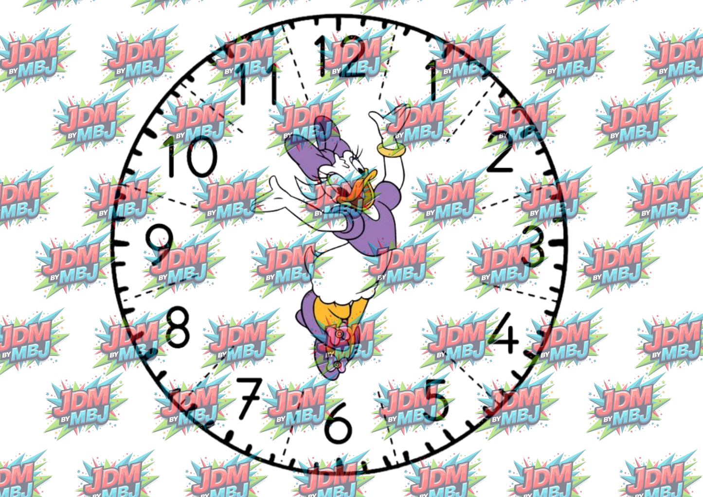 Clock Sublimation Prints- Inspired by Disney, Stitch & More