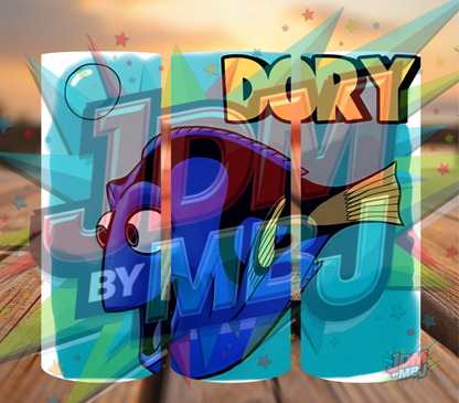 Inspirado en las impresiones de sublimación de Buscando a Nemo