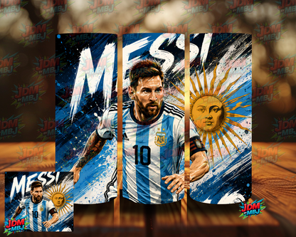 Inspired by Messi Soccer Player Sublimation Prints