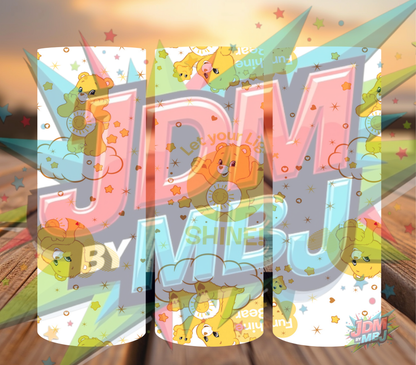 Inspirado en las impresiones de sublimación de Care Bear