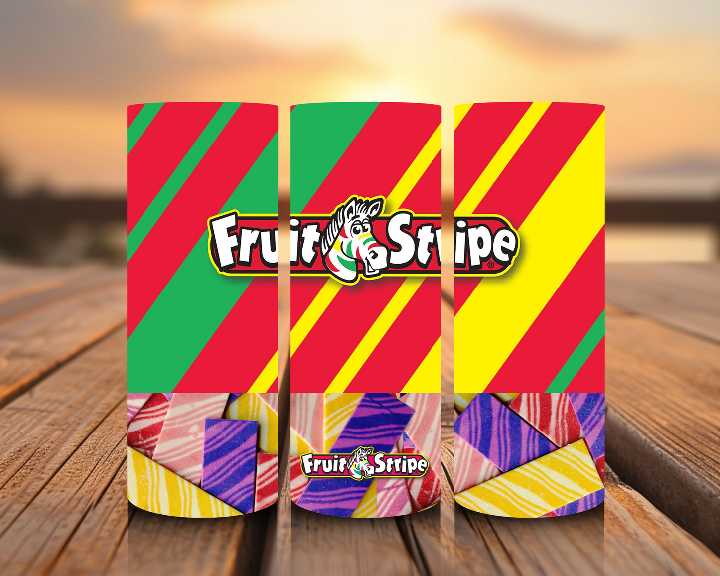 Inspirado en impresiones de sublimación de snacks