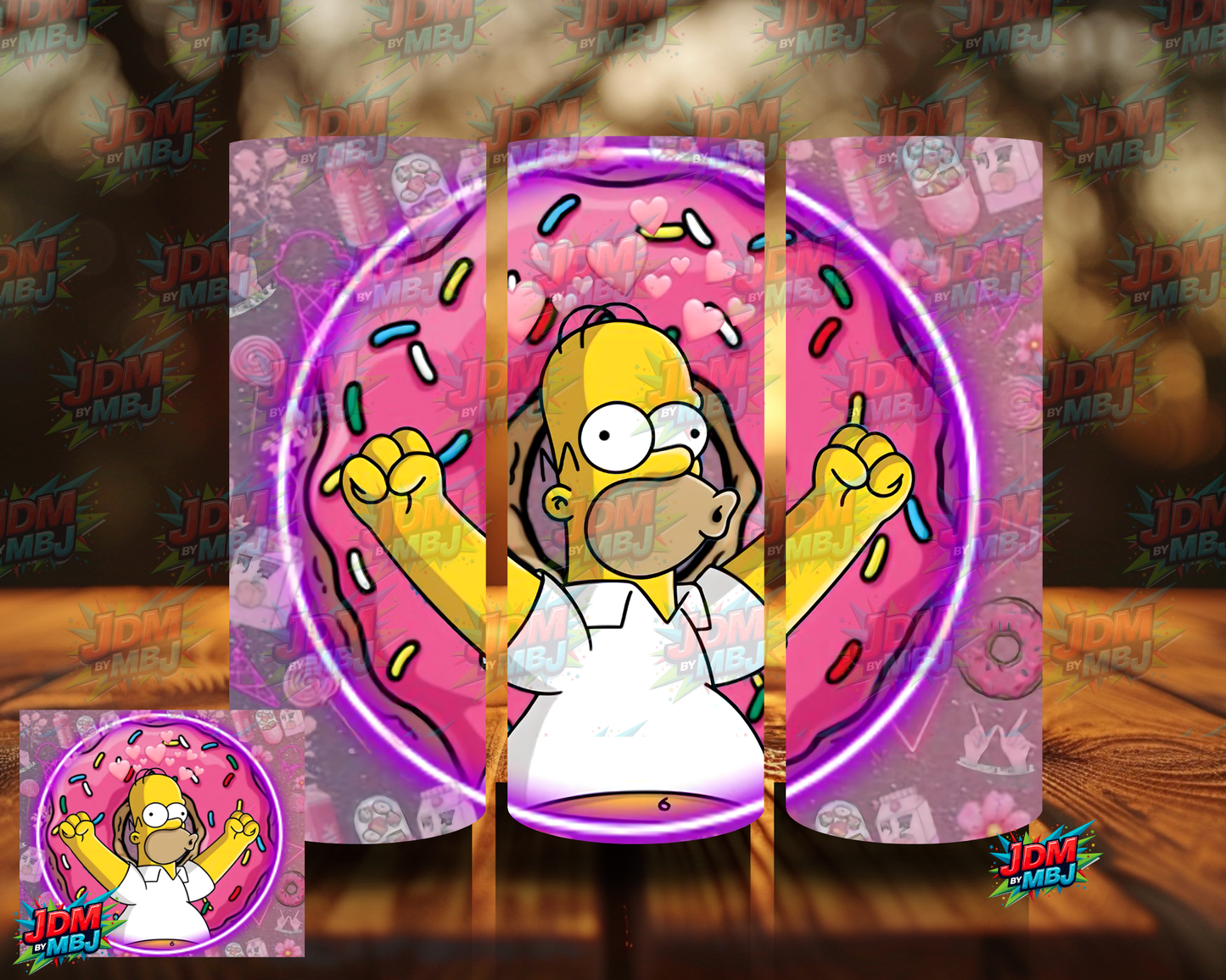 Inspired by The Simpson Sublimation Prints