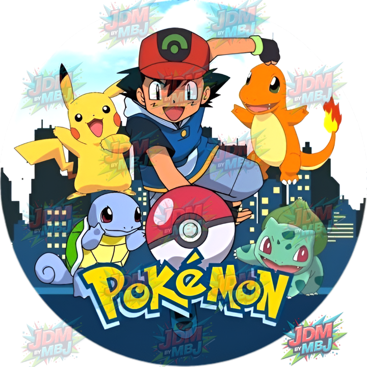 Iron On - Pokemon  DTF 25cm