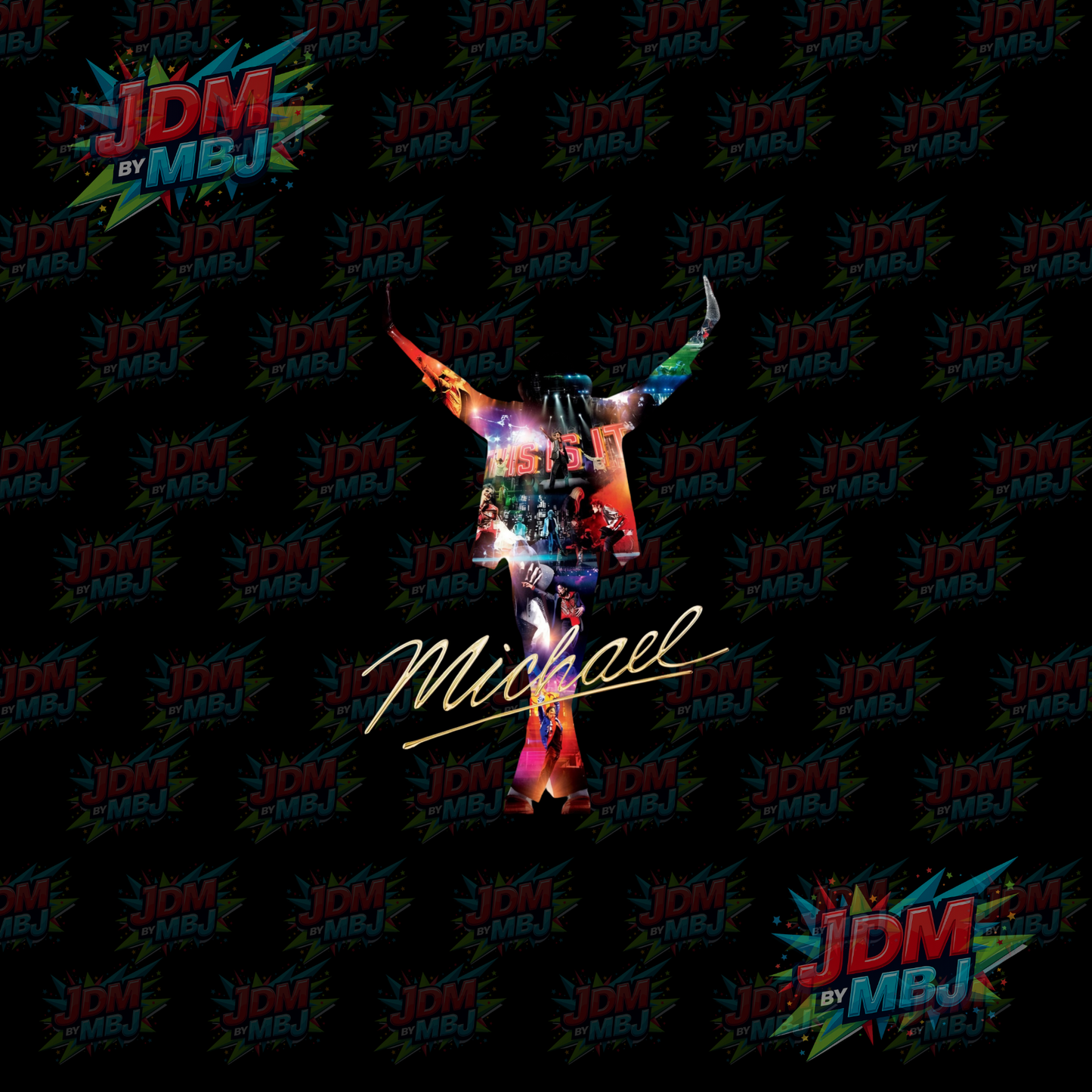 Iron On - Michael Jackson DTF
