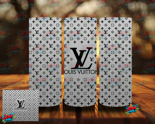 Inspired by LV (Sliver & Black) Sublimation Prints