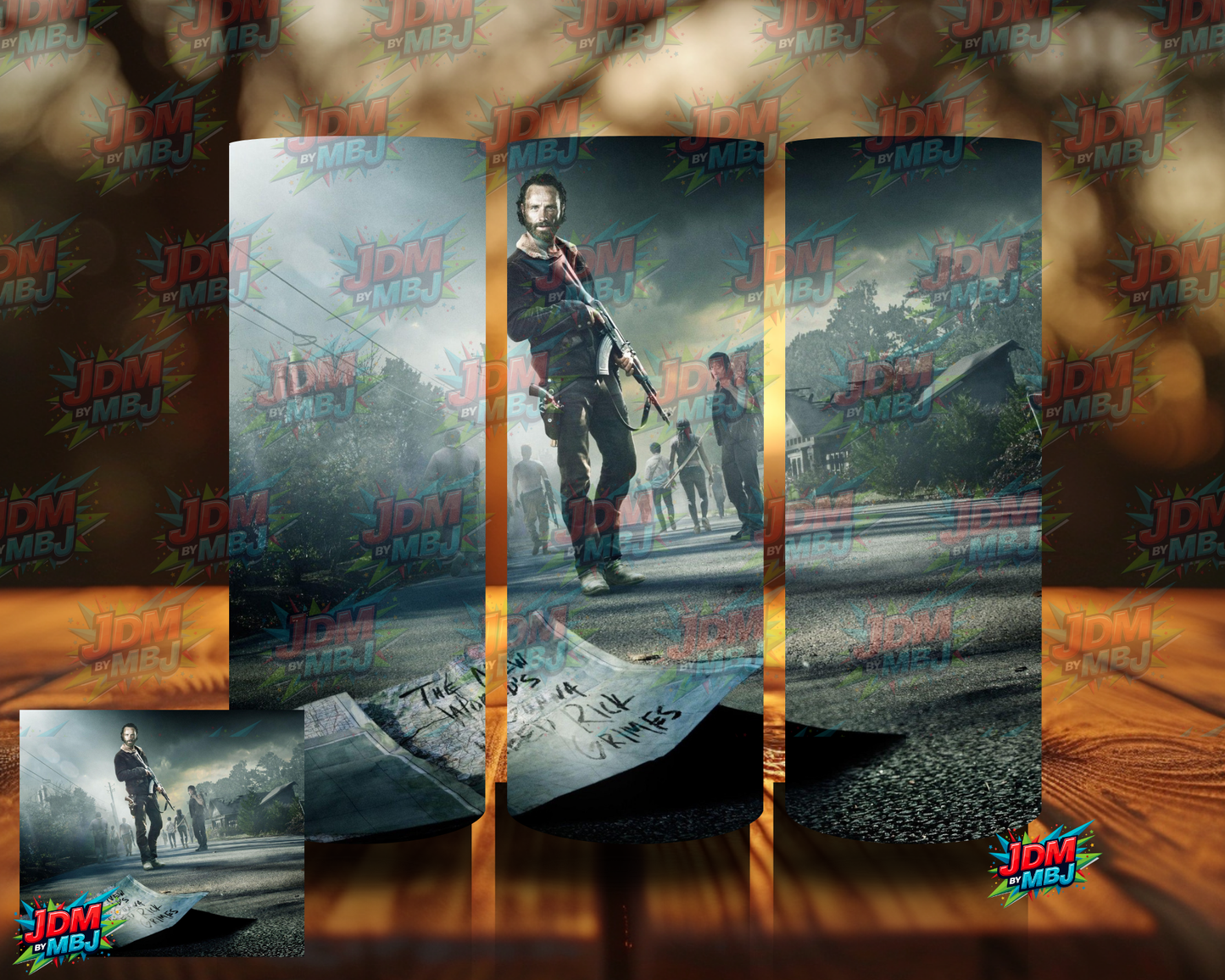 Inspired by Walking Dead Sublimation Prints