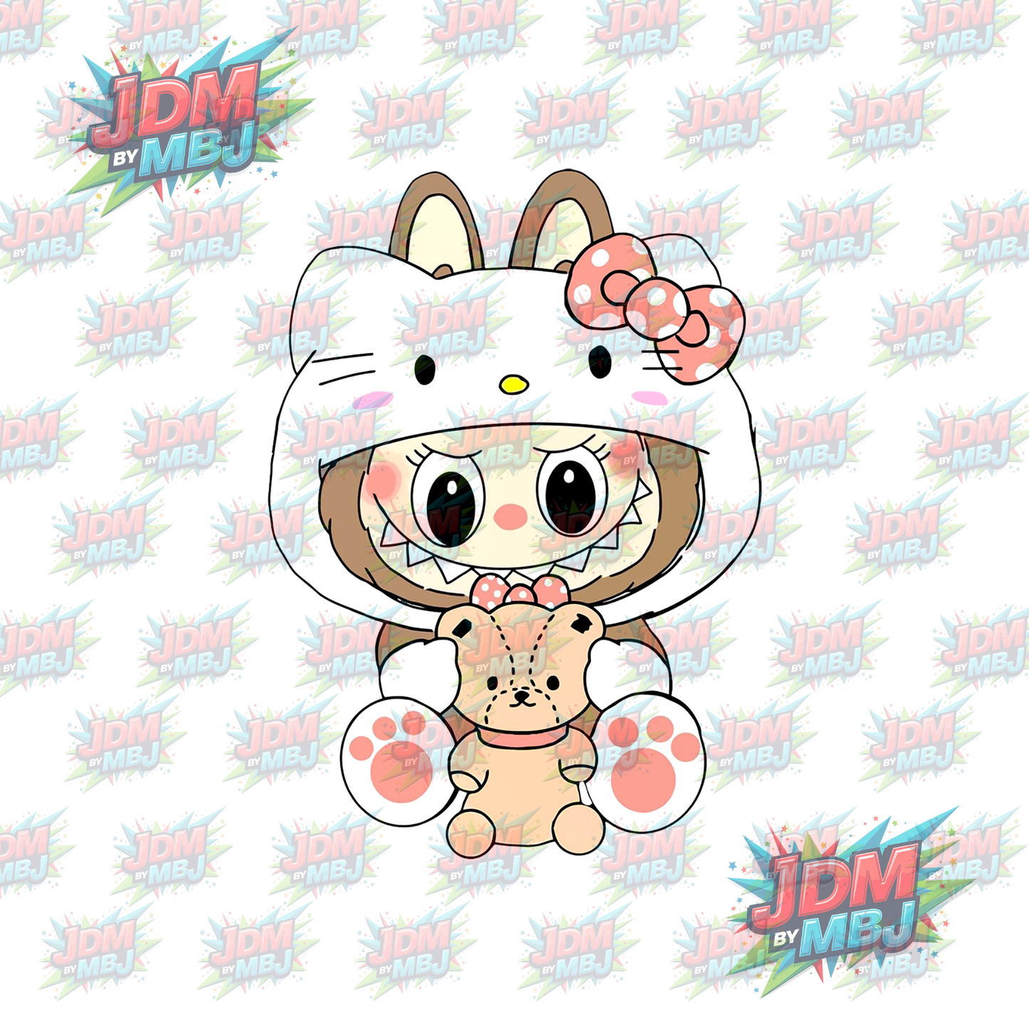 Iron On - Labubu DTF 20cm