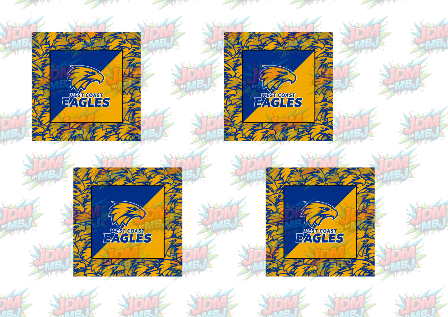 Inspired by AFL Digital Alarm Clock Sublimation Prints