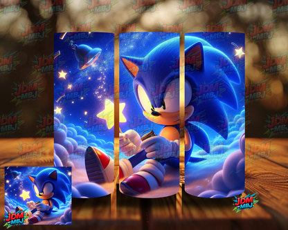Inspired by Sonic The Hedgehog Sublimation Prints