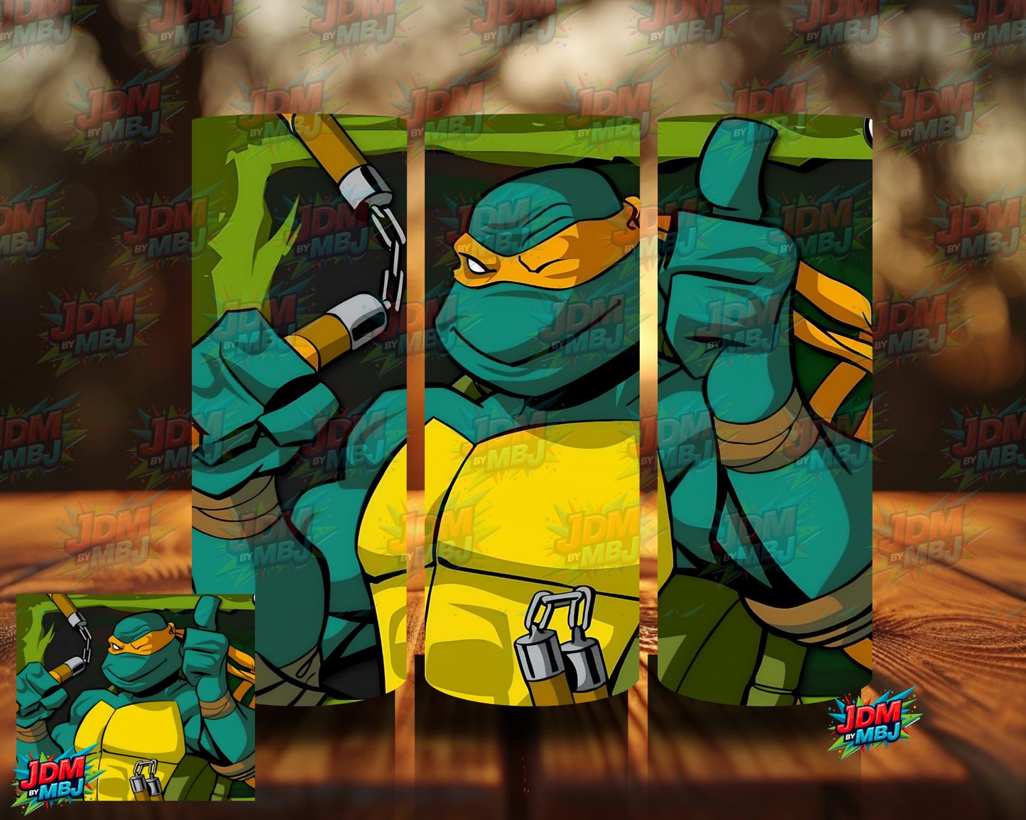 Inspired by Teenage Ninja Turtle Sublimation Prints
