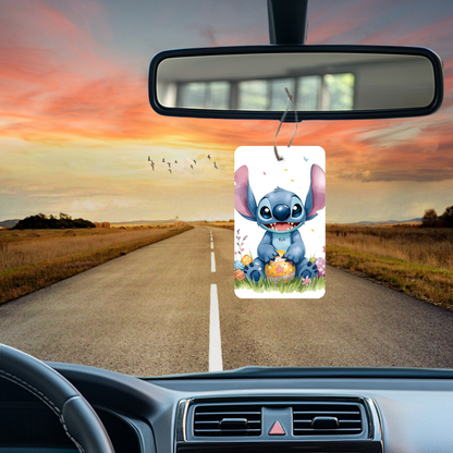 Inspired by Stitch Car Air Freshener Sublimation Prints
