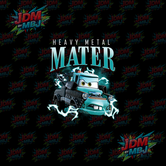 Iron On - Heavy Metal Mater "Lighting McQueen" DTF 24cm
