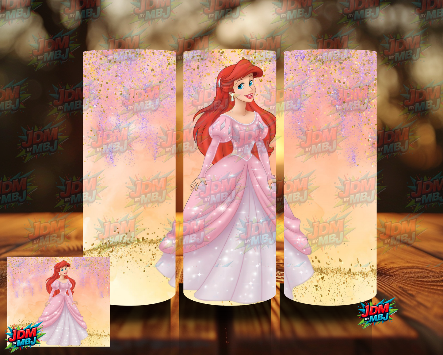 Inspired by The Little Mermaid Sublimation Prints