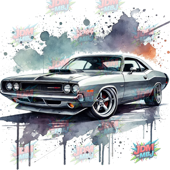 Iron On - Classic Car DTF Prints