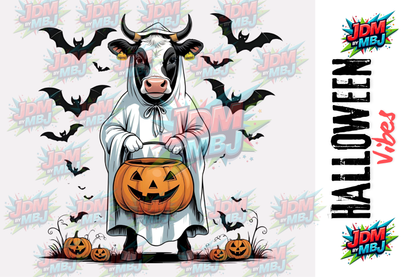 Inspirado en las impresiones de sublimación de Halloween