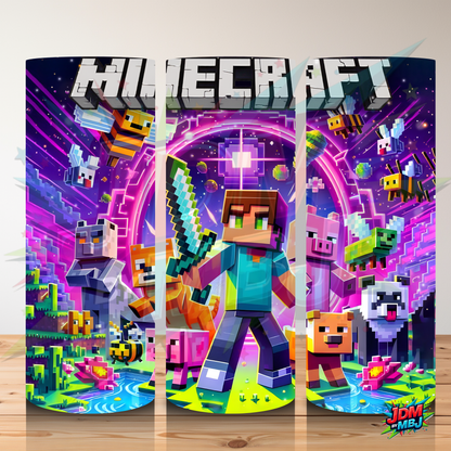 Inspirado en las impresiones de sublimación de MineCraft