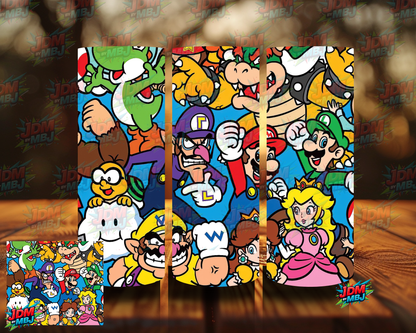 Inspired by Super Mario Sublimation Prints