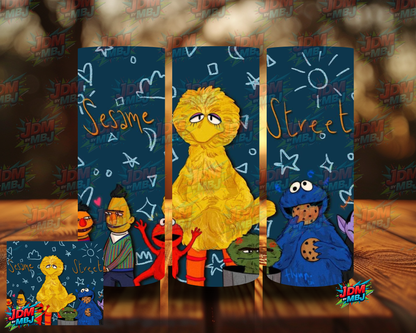 Inspired by Sesame Street Sublimation Prints