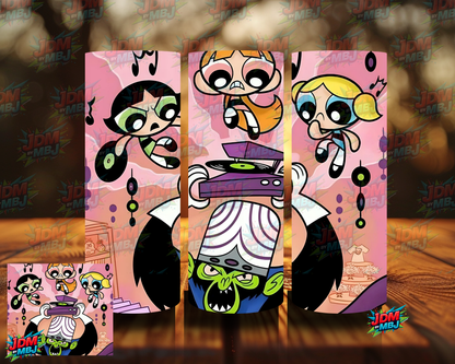 Inspired by Power Puff Girls Sublimation Prints