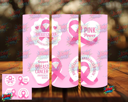 Inspired by Breast Cancer Awareness Sublimation Prints