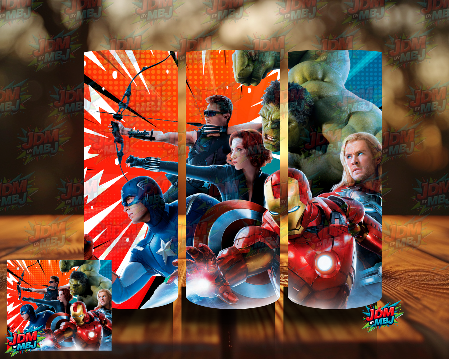 Inspired by Marvel Sublimation Prints