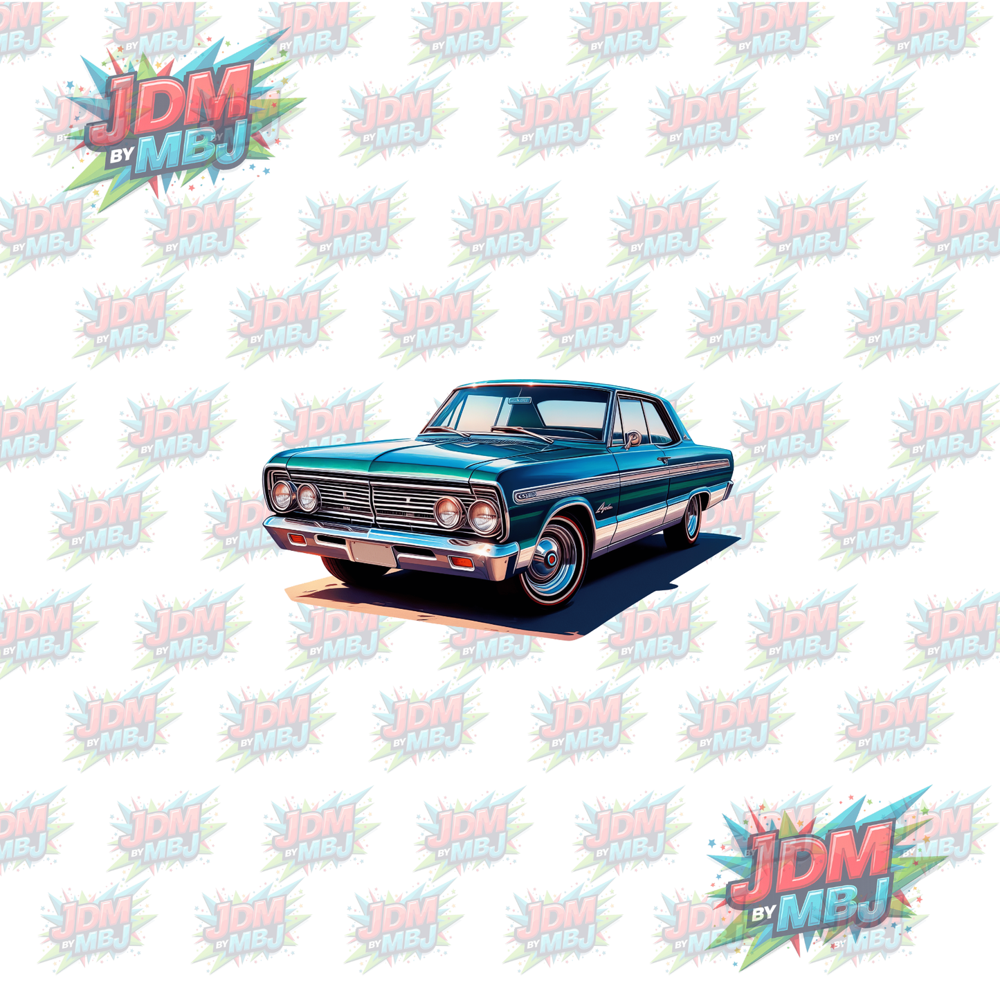 Iron On - Classic Vintage Cars DTF 20cm