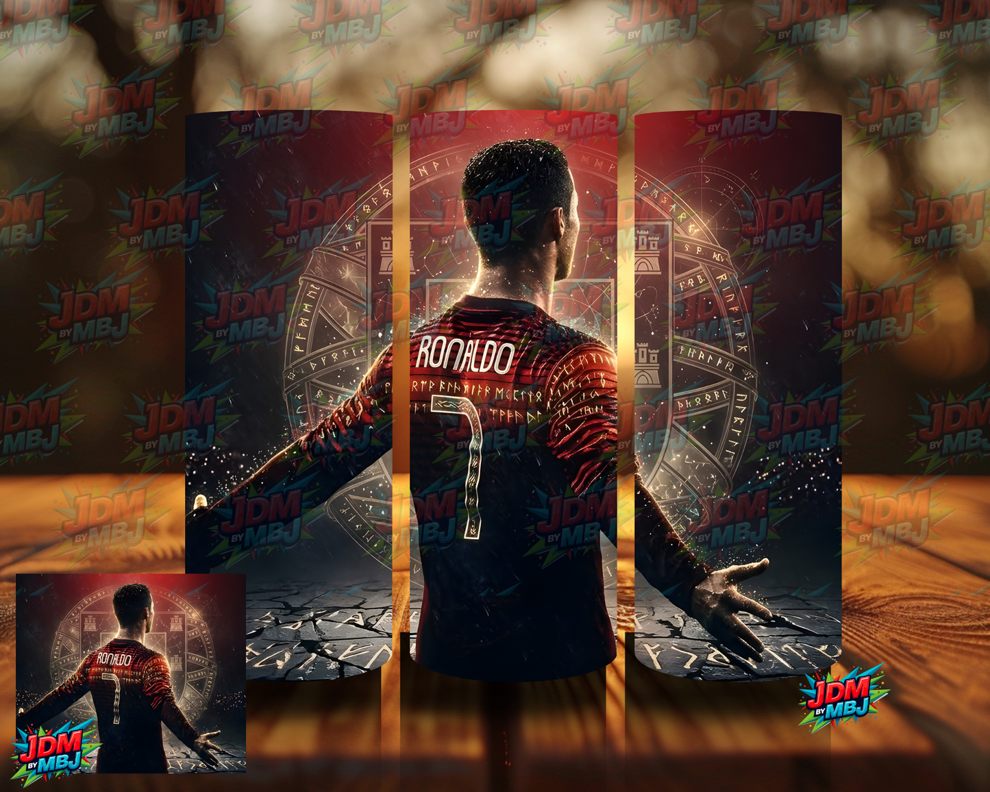 Inspired by Cristiano Ronaldo Sublimation Prints