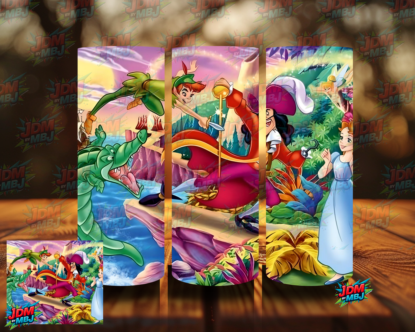 Inspired by Peter Pan Sublimation Prints