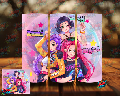 Inspired by K-POP Demon Hunters Sublimation Prints Volume 3