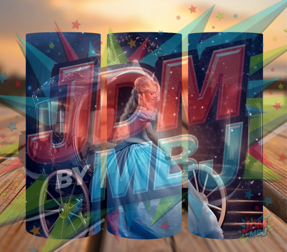 Inspirado en las impresiones de sublimación de Cenicienta