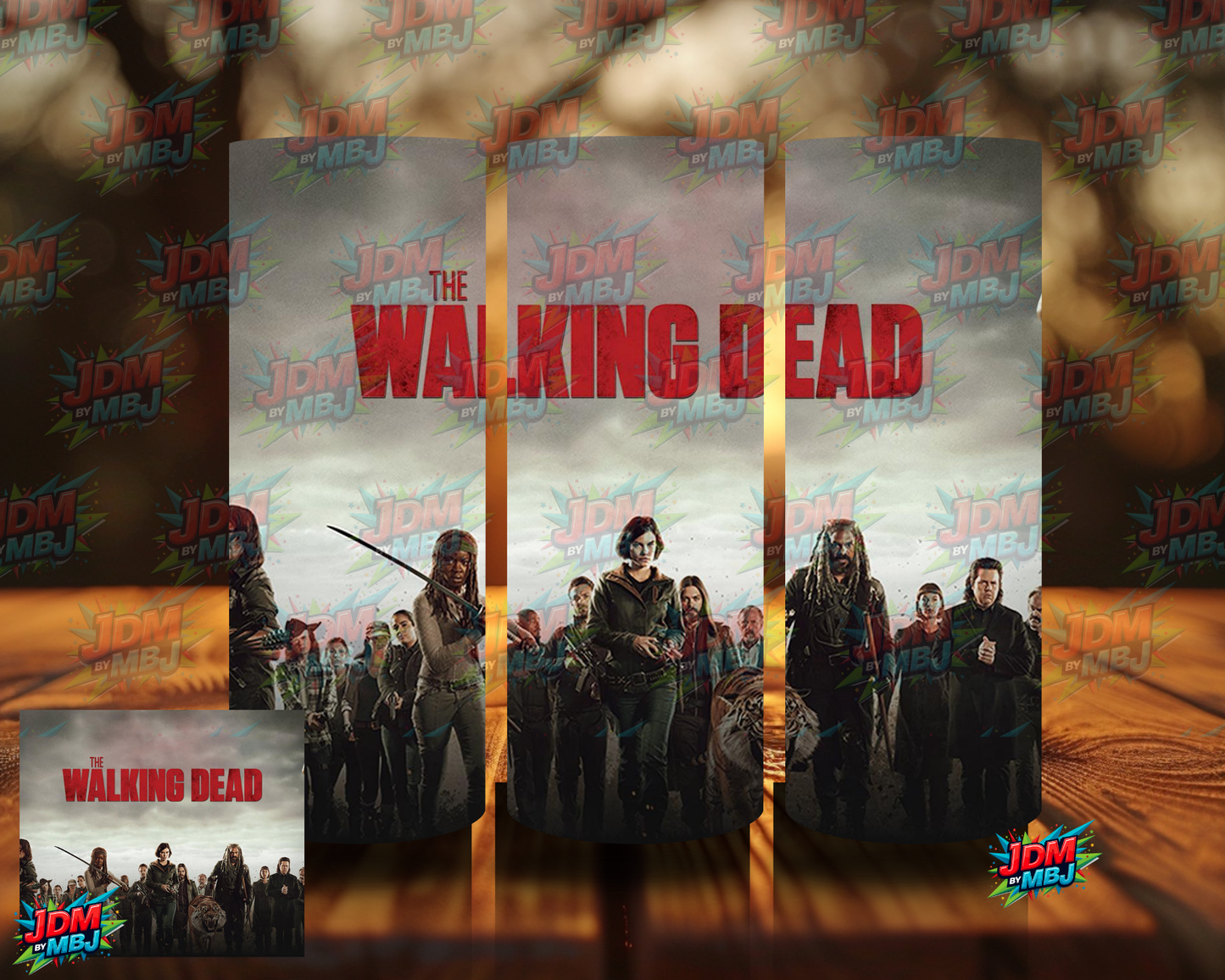 Inspired by Walking Dead Sublimation Prints
