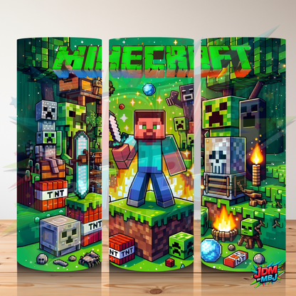 Inspirado en las impresiones de sublimación de MineCraft