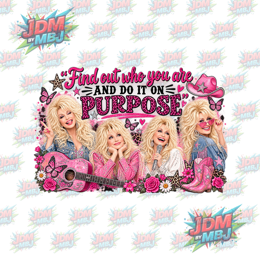 Iron On - Dolly Parton DTF