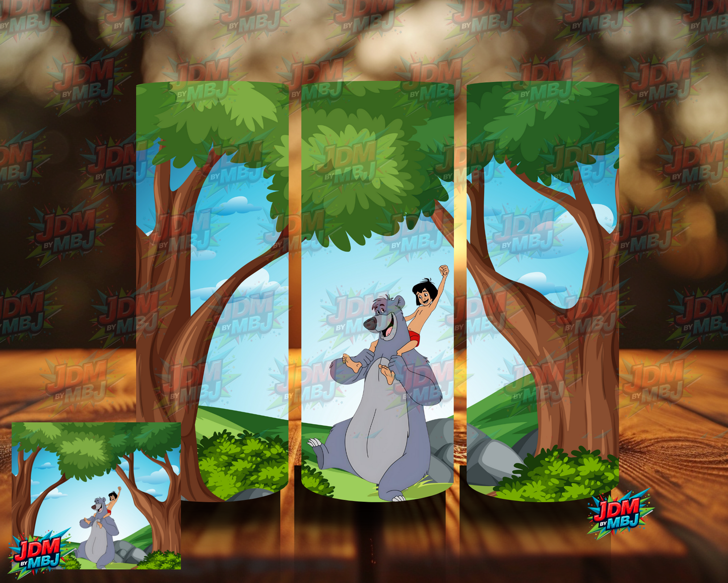 Inspired by The Jungle Book Sublimation Prints