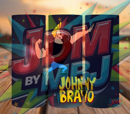 Inspirado en las impresiones de sublimación de Johnny Bravo