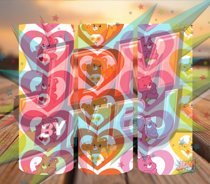 Inspirado en las impresiones de sublimación de Care Bear