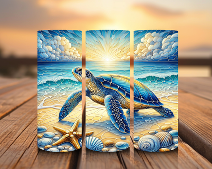 Inspirado en las impresiones de sublimación de tortugas