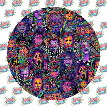 Car Coaster Sublimation Prints (8 to a page)