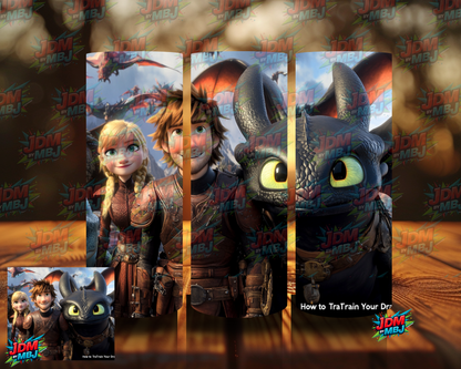 Inspired by Toothless Sublimation Prints