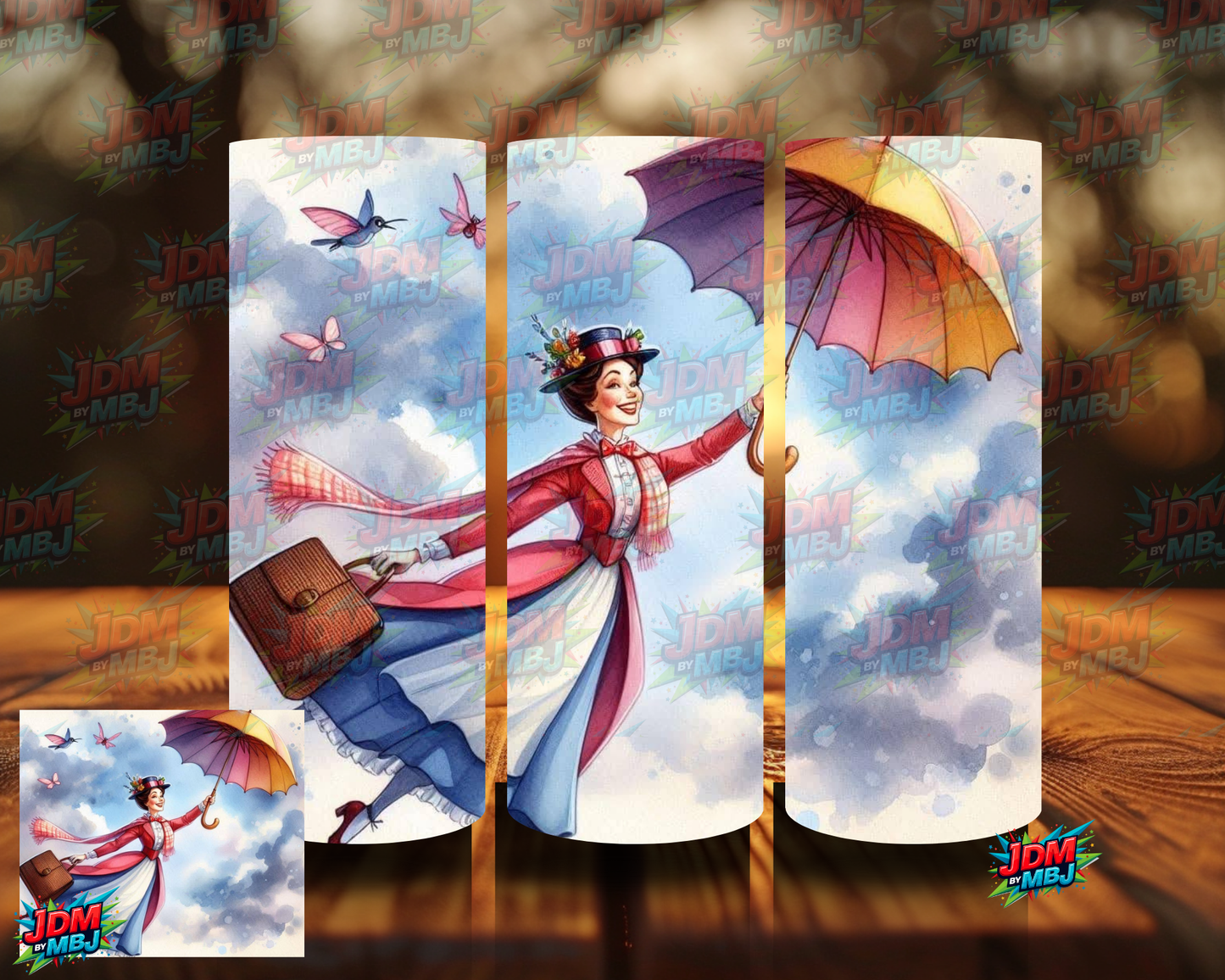 Inspired by Mary Poppins Sublimation Prints