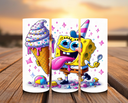 Inspired by Sponge Bob Square Pants Sublimation Prints