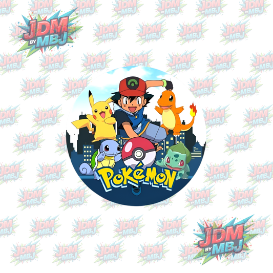 Iron On - Pokemon DTF