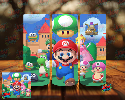 Inspired by Super Mario Sublimation Prints