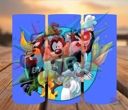 Inspirado en las impresiones de sublimación de Looney Tunes