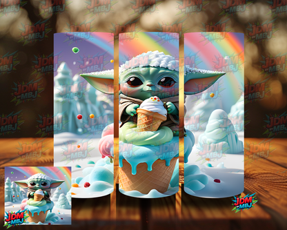 Inspired by Yoda Sublimation Prints
