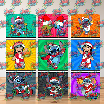 Inspired by Stitch Christmas Sublimation Prints