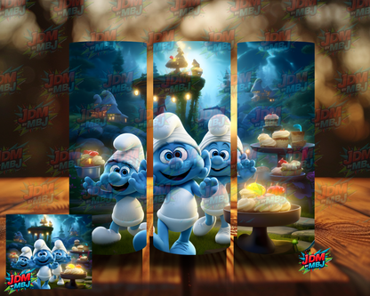 Inspired by Smurf's Sublimation Prints