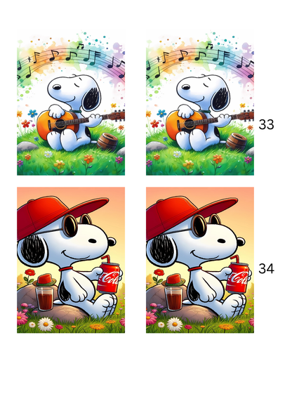 AirFreshie (4) prints to a page Sublimation Prints